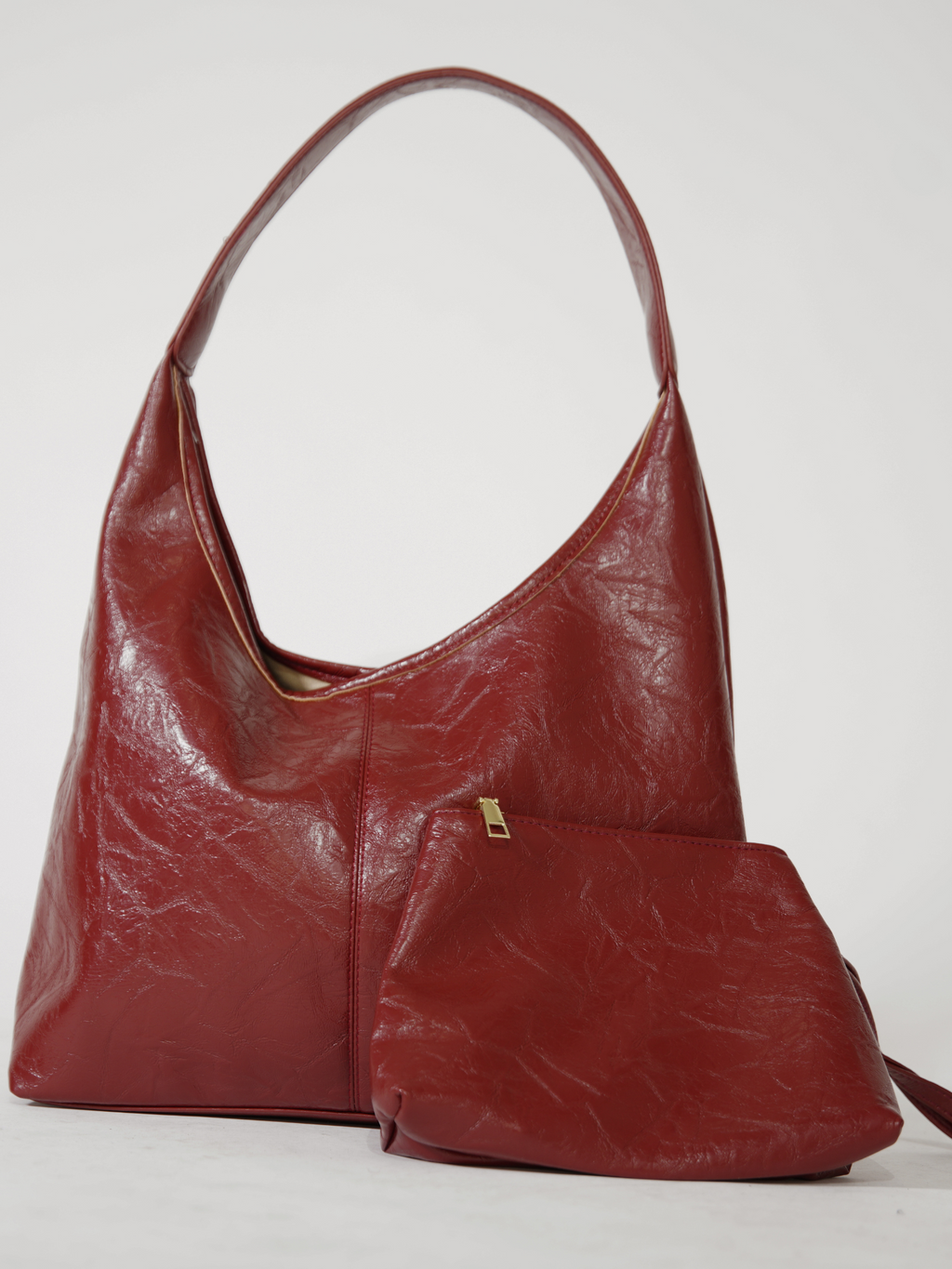 Vintage-Inspired Distressed Leather Tote