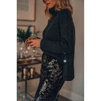 Women's Shimmering Sequin Skirt