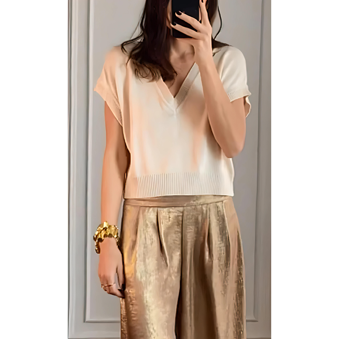 Chic High-Waisted Trousers