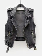 Women's Denim Vest