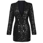 Paulina - Shimmering Blazer Dress