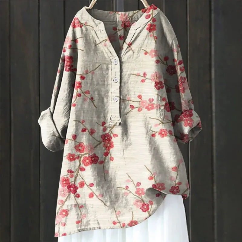 Ariana - Blossom Pattern Blouse