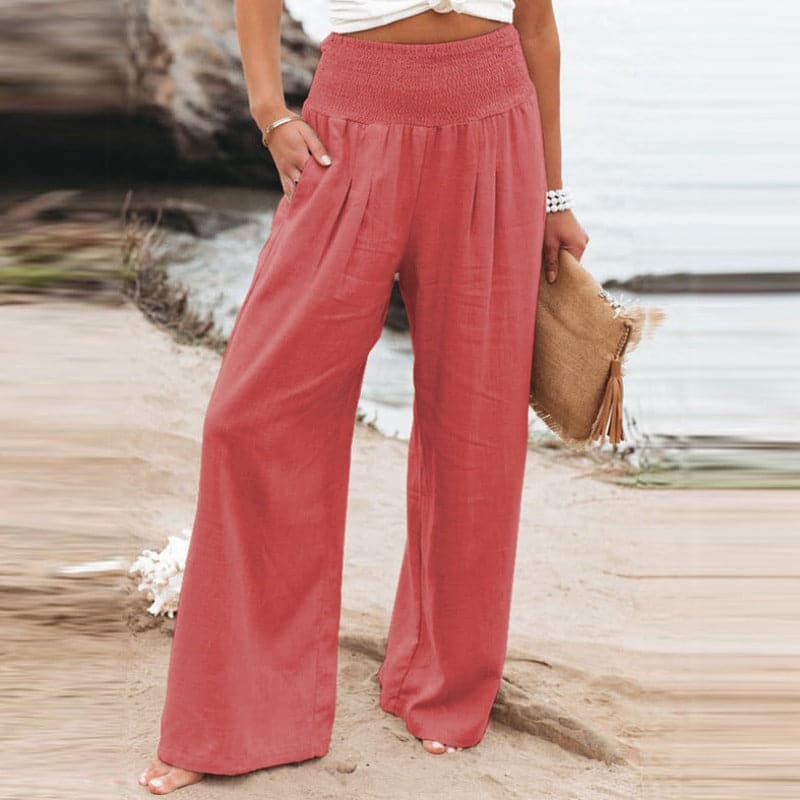 Women's Loose-Fit Wide-Leg Pants