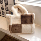 Dante Plush Handbag | Stylish Winter Essential for Women