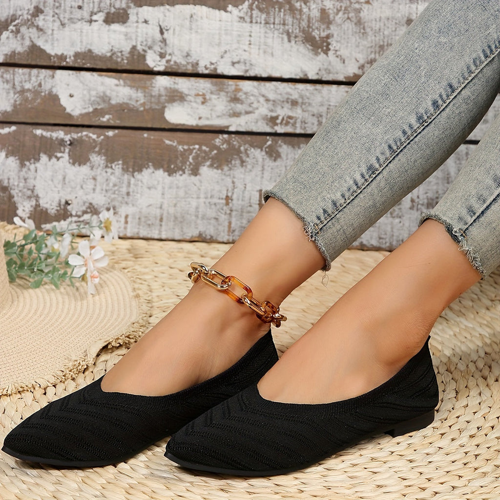 Comfortable Women's Slip-On Ballet Shoes